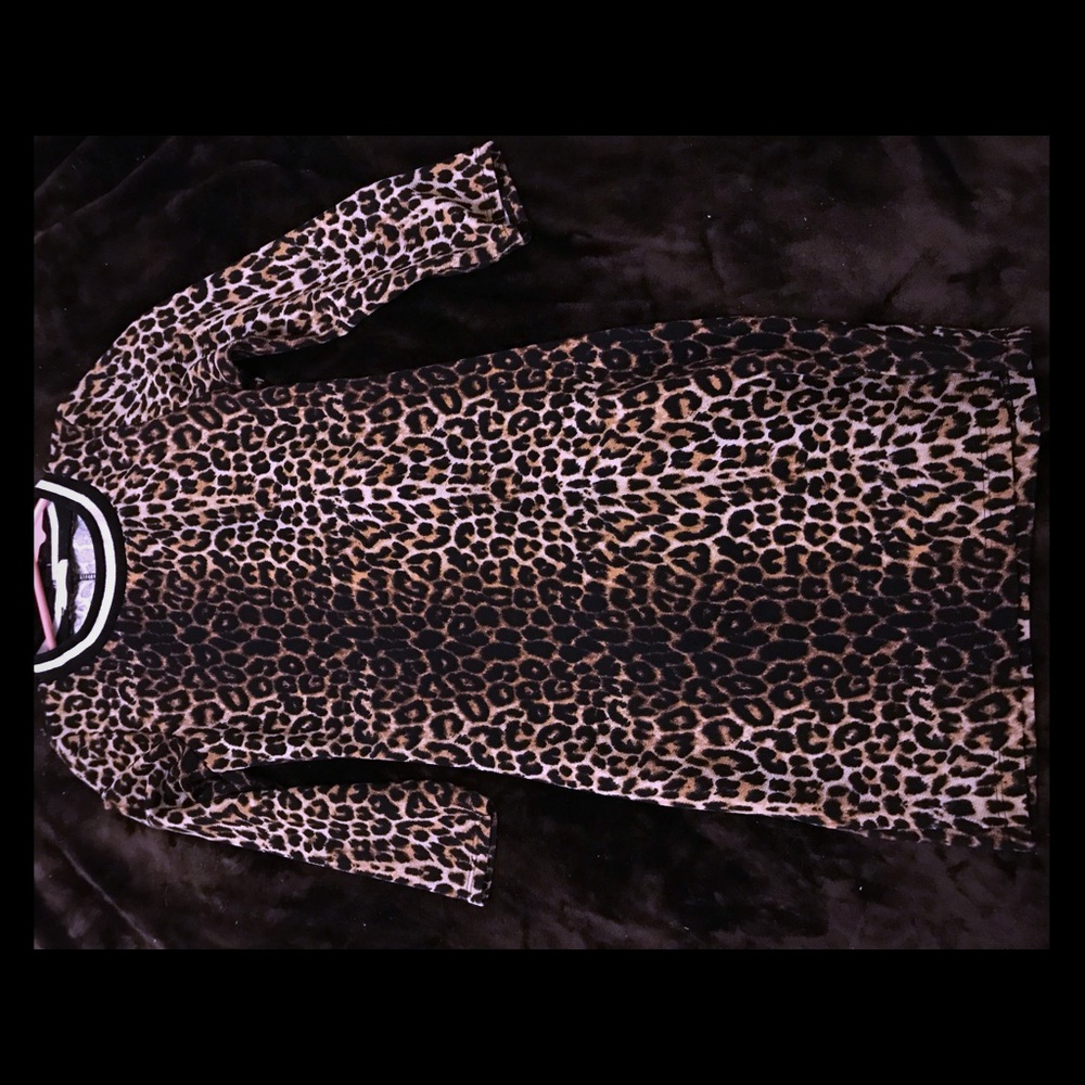 Leopard print dress